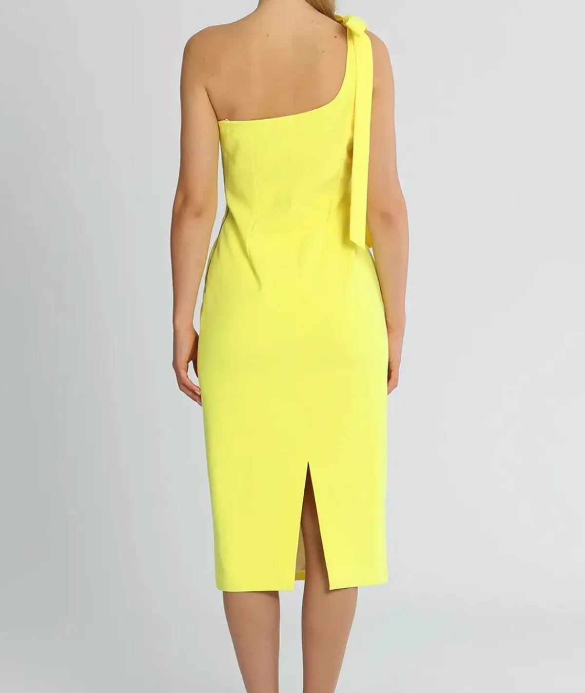 By Johnny Lean Shoulder Midi Dress - Image 4