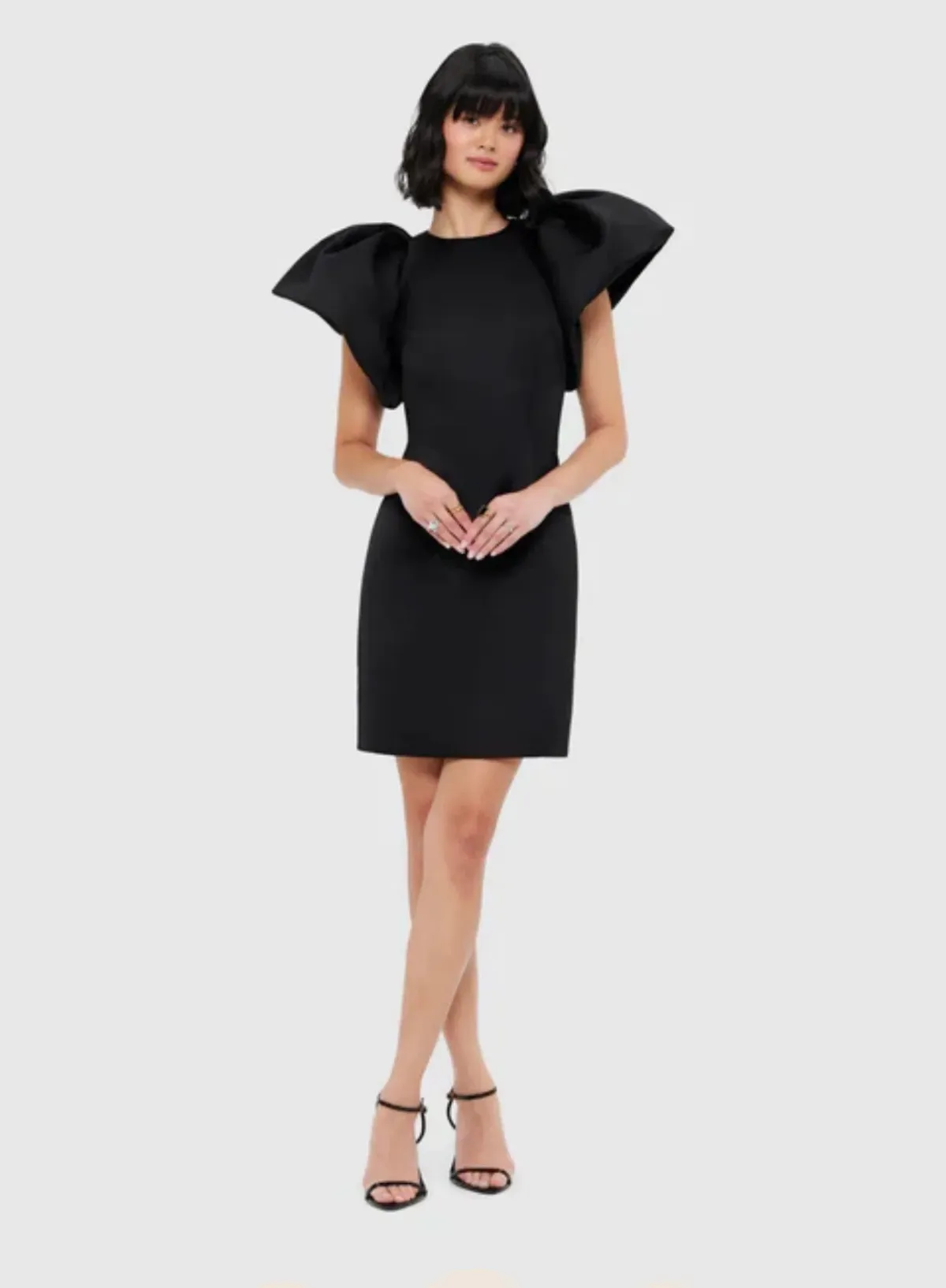 LEO LIN DAYNA MINI DRESS - EBONY- Size 12 - Image 1