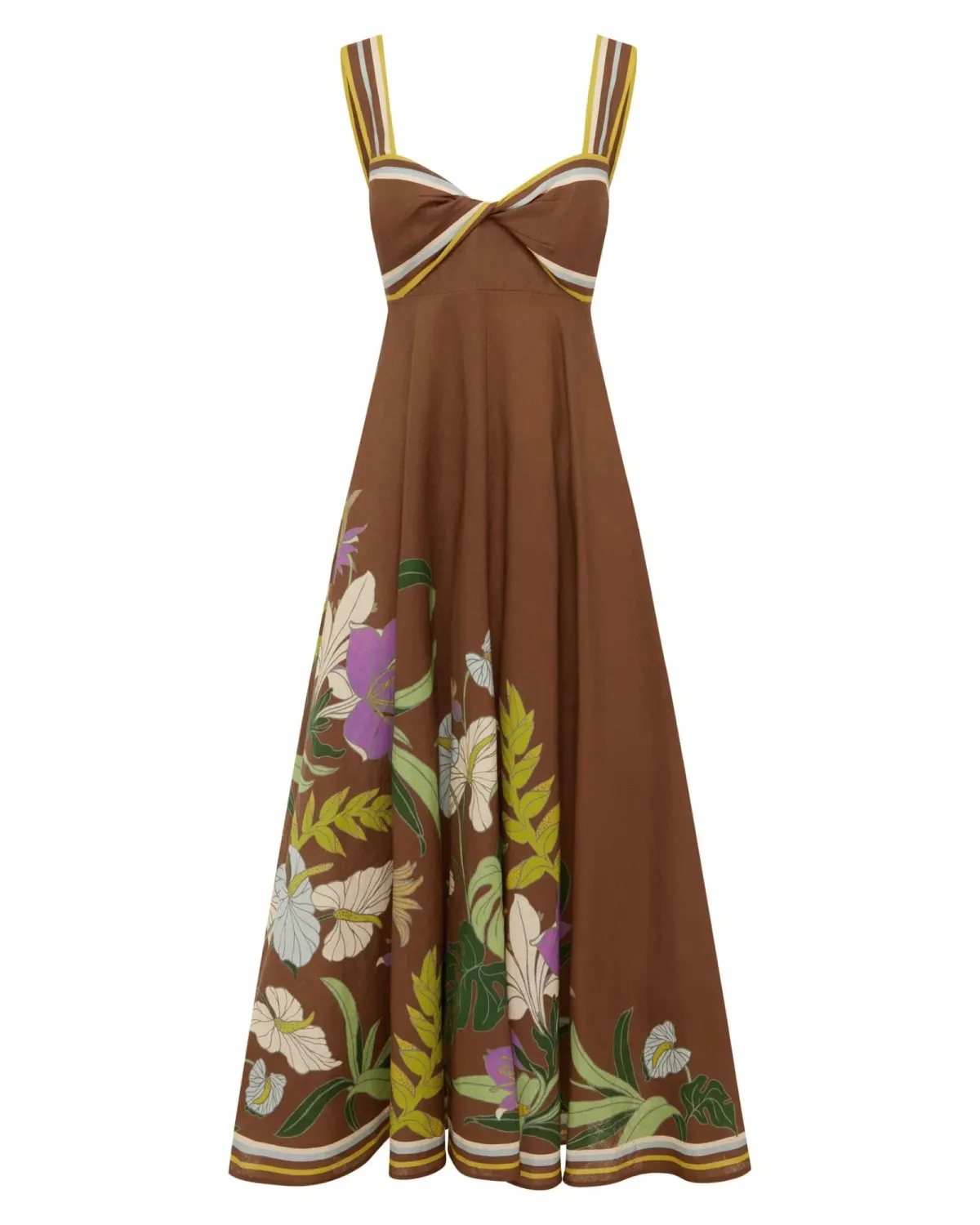 Alemais Alfie Twist Midi Dress Size 12 - Image 4
