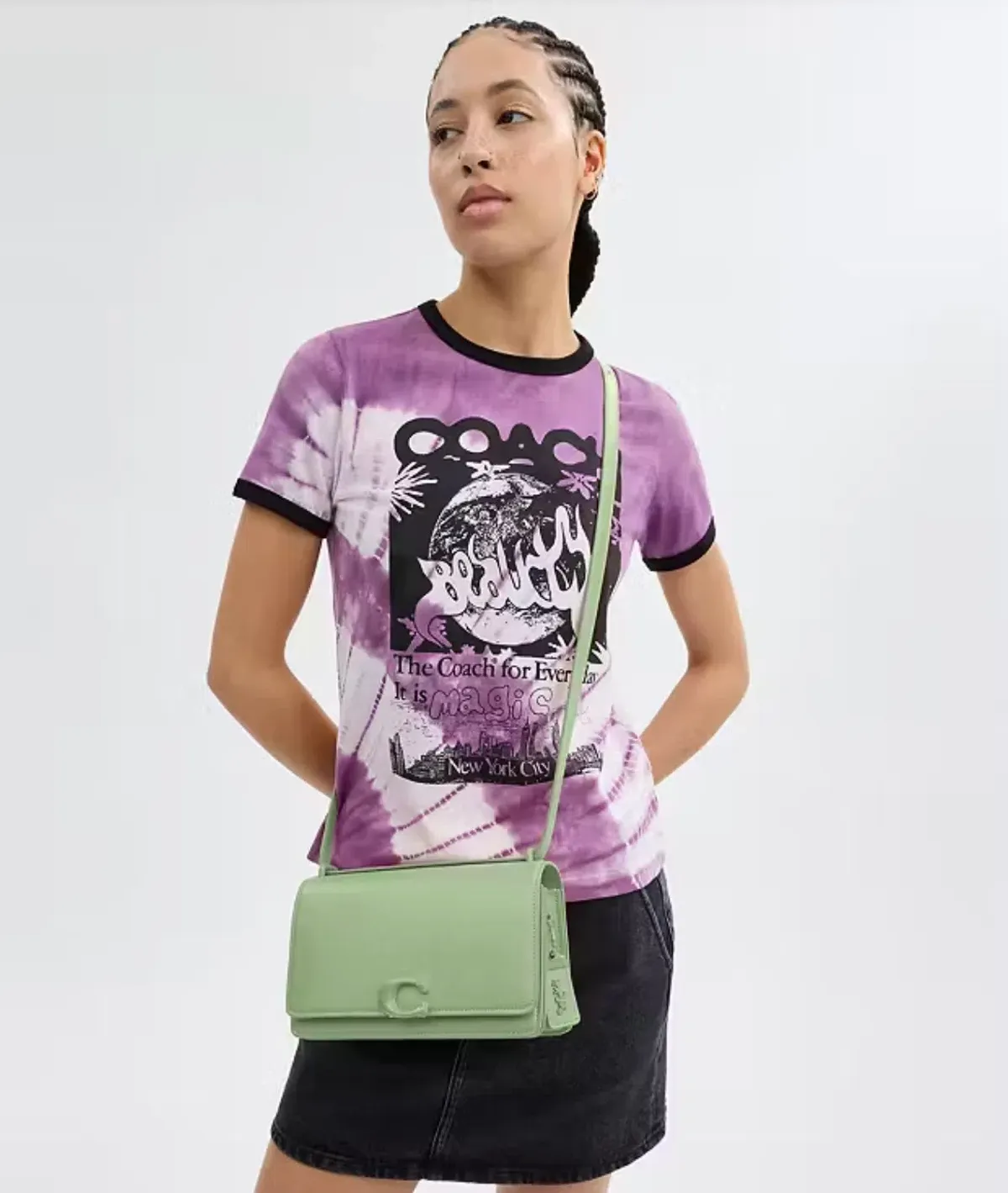 COACH Bandit Shoulder Bag Crossbody Handbag - Image 5