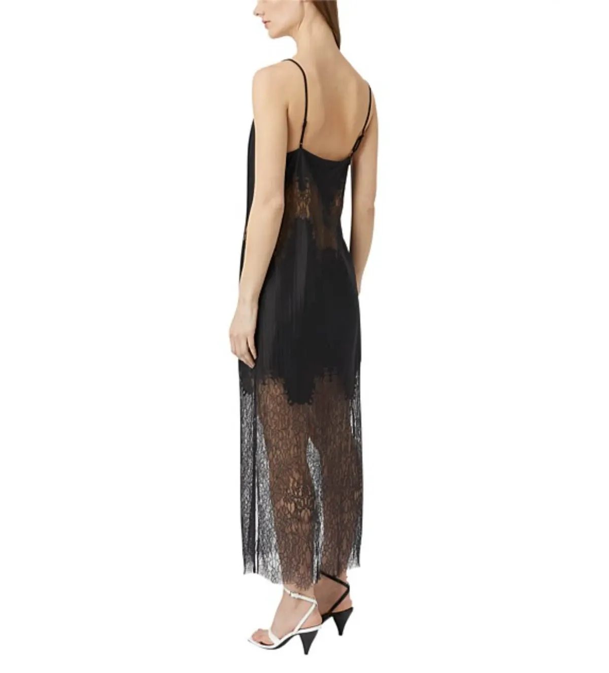 Camilla And Marc Filigree Lace Dress in Black Size AU10 - Image 2
