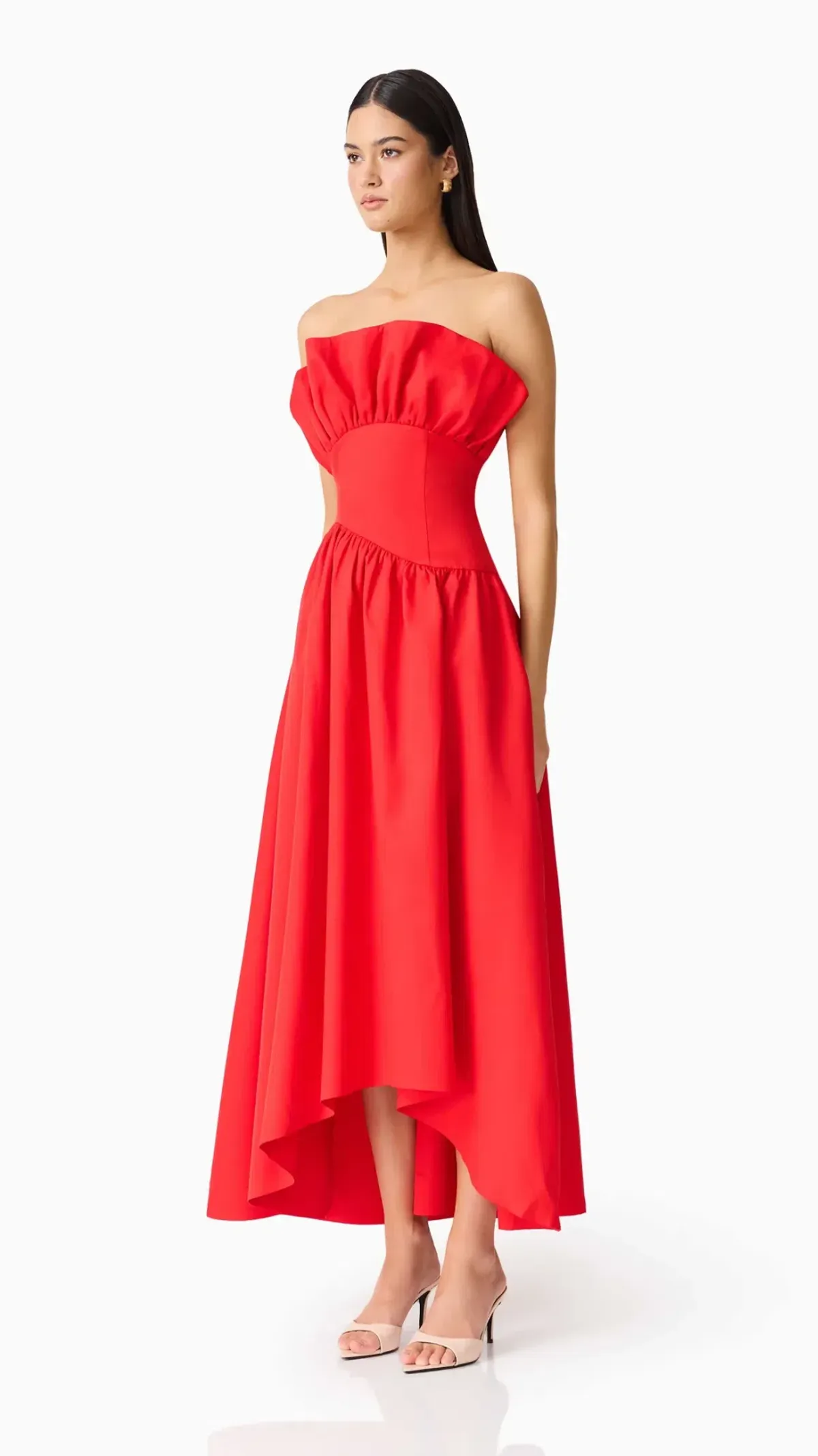 Elliatt Laurel Sleeveless Maxi Dress in Red Size S (8) - Image 2
