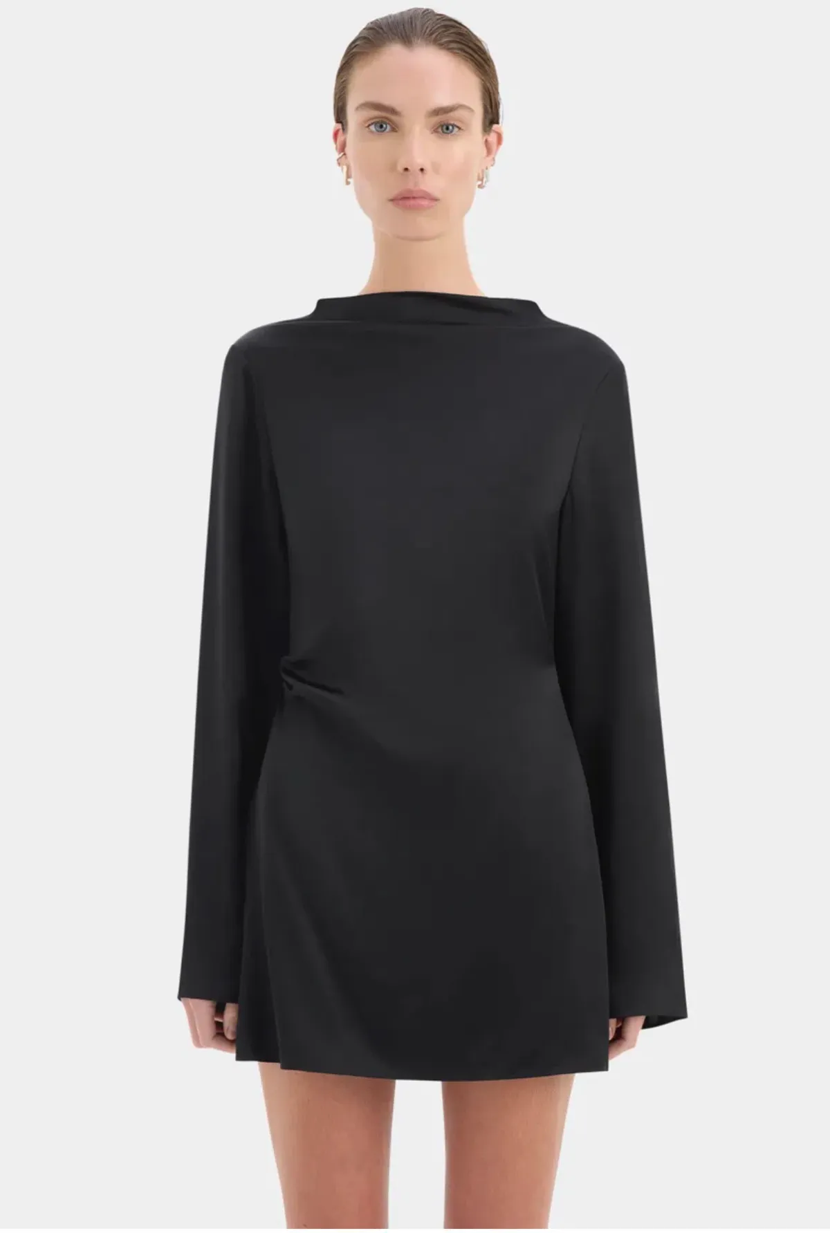 Sir The Label Yasmine Mini Dress Black size 1 - Image 2