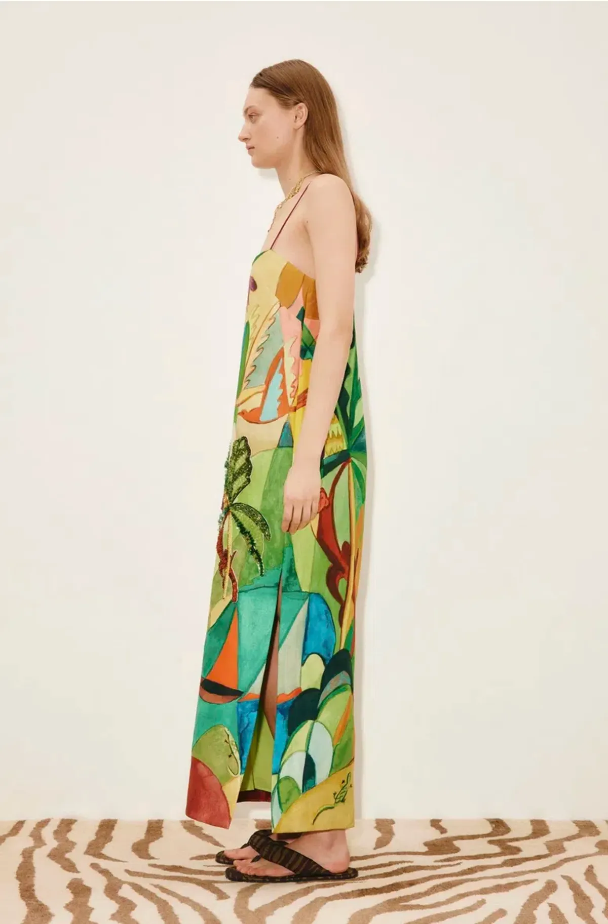 Alémais Mokshini Embellished Midi Dress Size 16 - Image 3