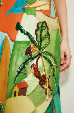 Alémais Mokshini Embellished Midi Dress Size 16 for rent on The Volte - image 1