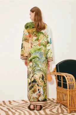 Alémais Toucan Tango Silk Midi Size 16AU for rent on The Volte - image 3