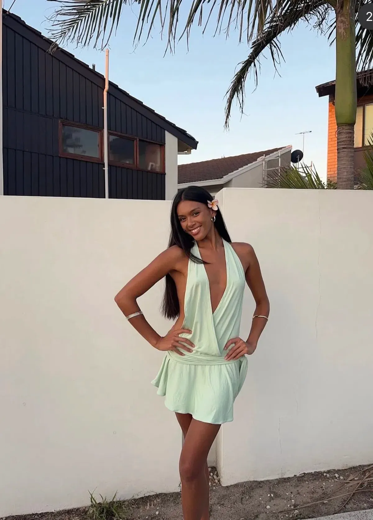Porchiia Mint Halter Mini size XS - Image 3