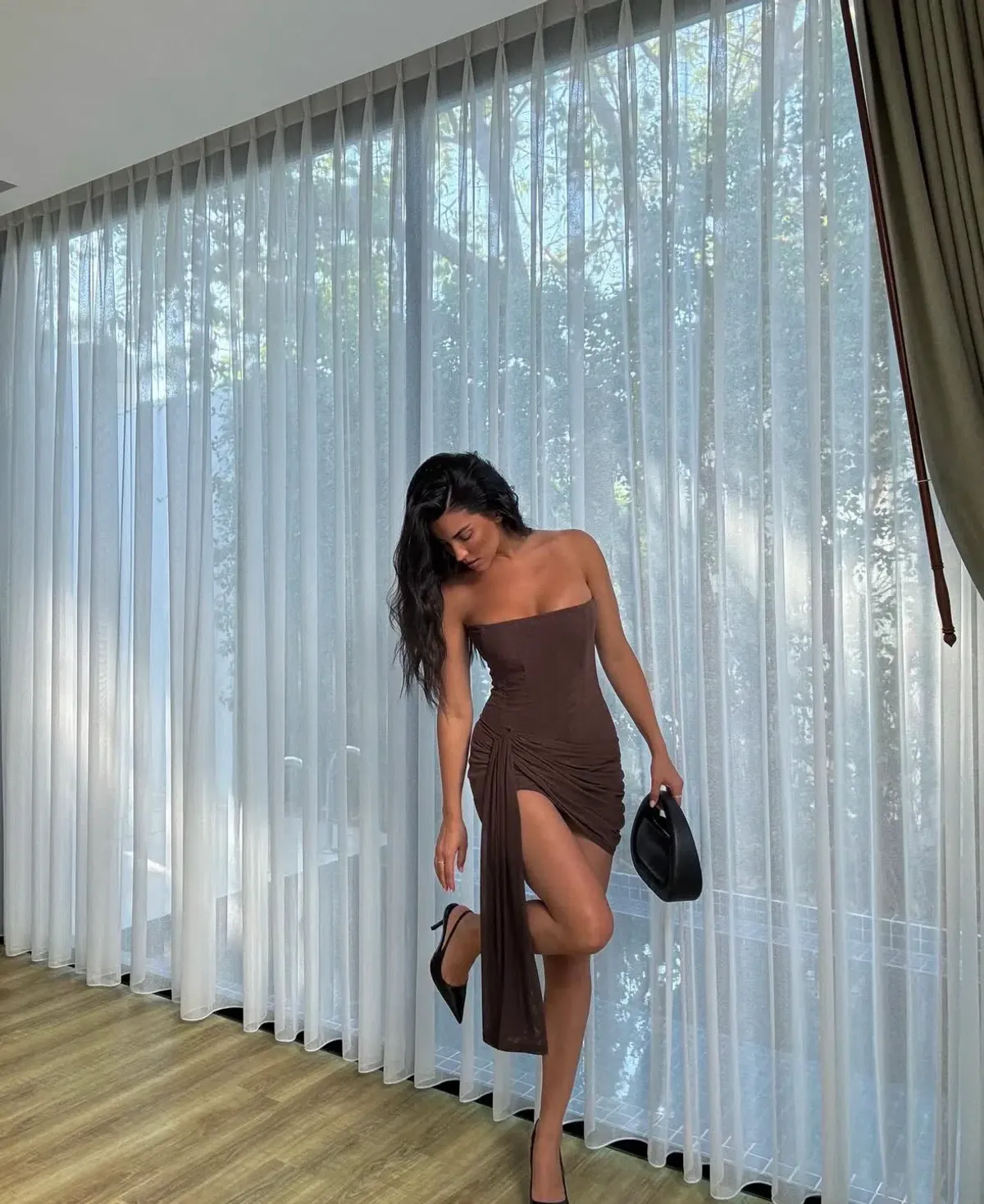 Leau Mini Corset Dress size small for rent on The Volte - main image