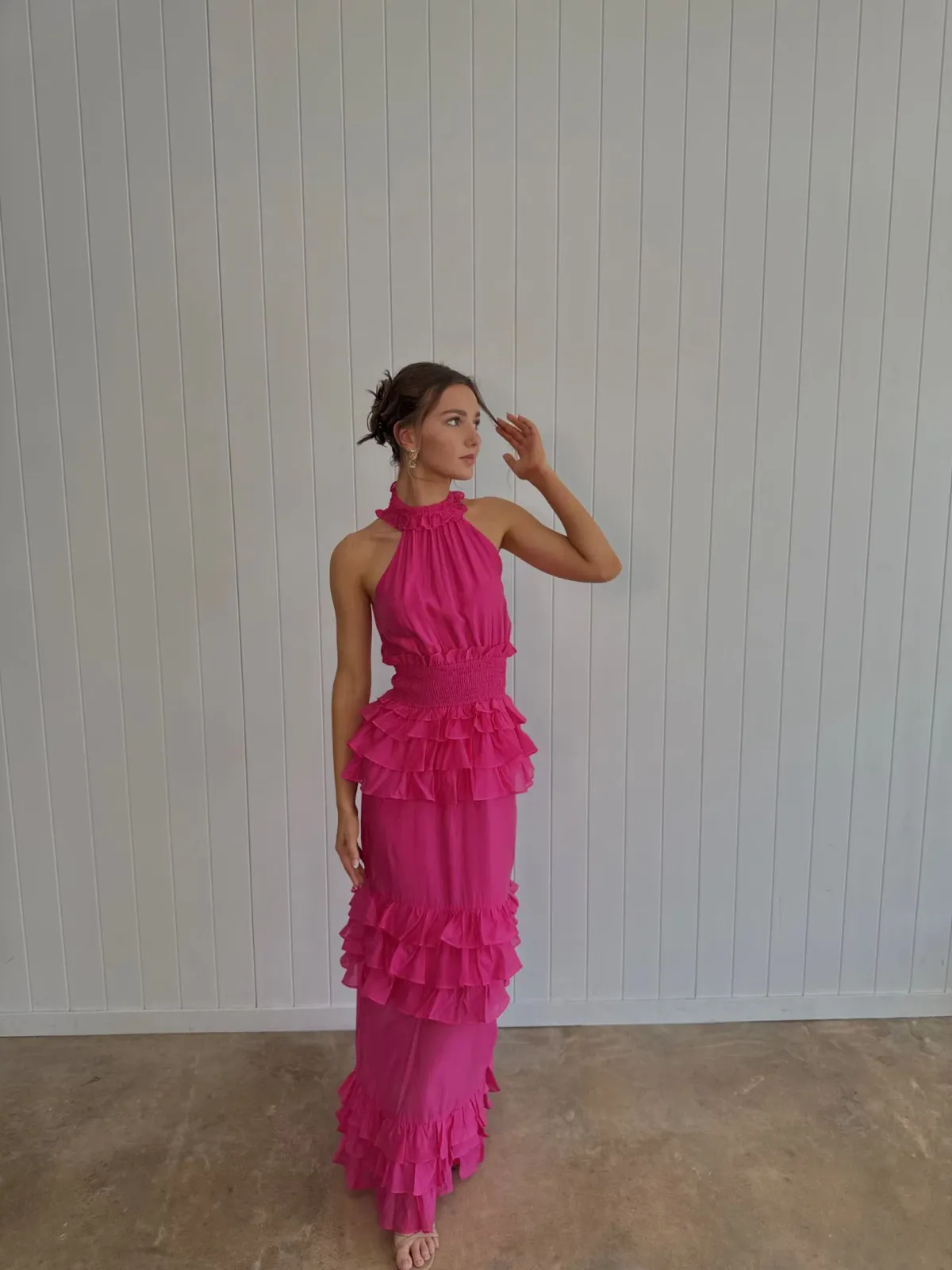 Elliatt the Label - Kalani Halter Maxi Size 6 for rent on The Volte - main image