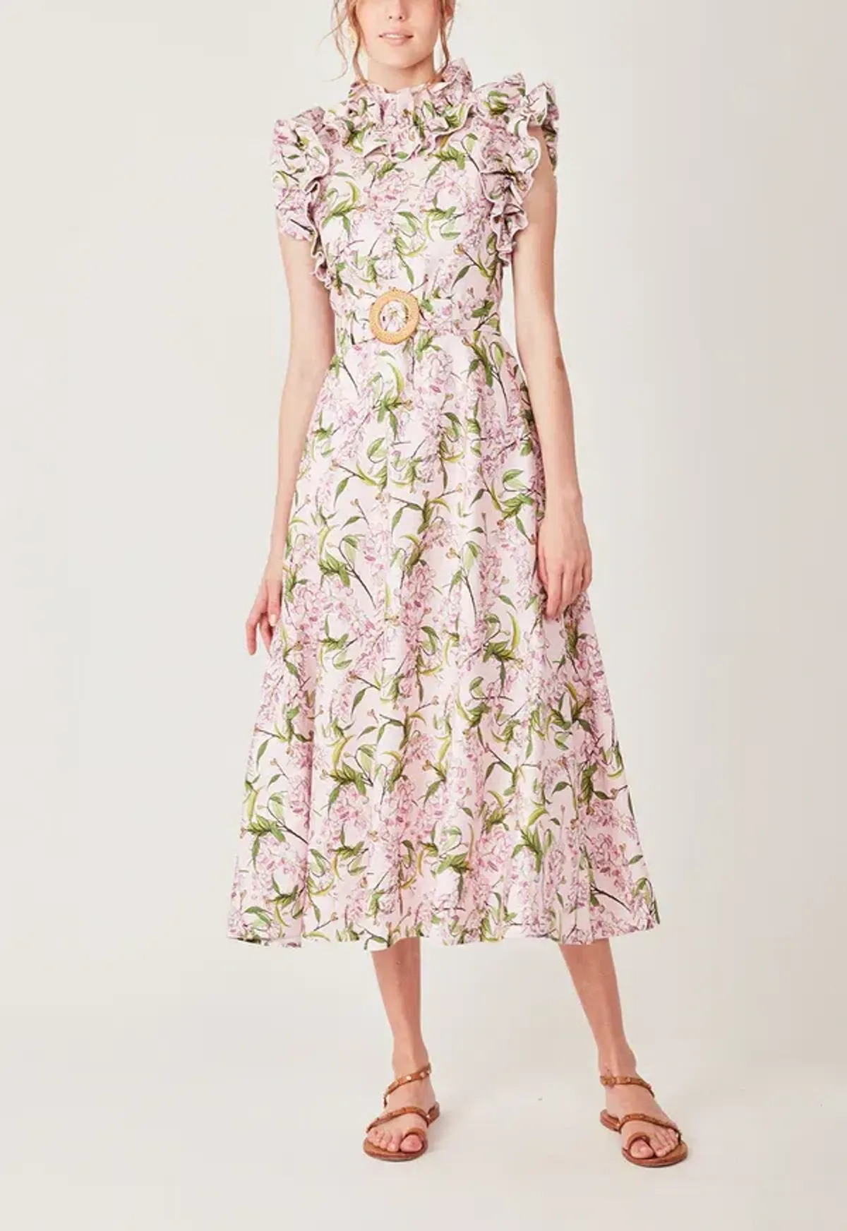 Torannce - Purple Ruffle Dress - Image 3