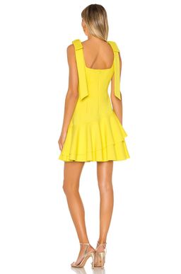 Elliatt Lucky Mini Dress Yellow Size 10 for rent on The Volte - image 3