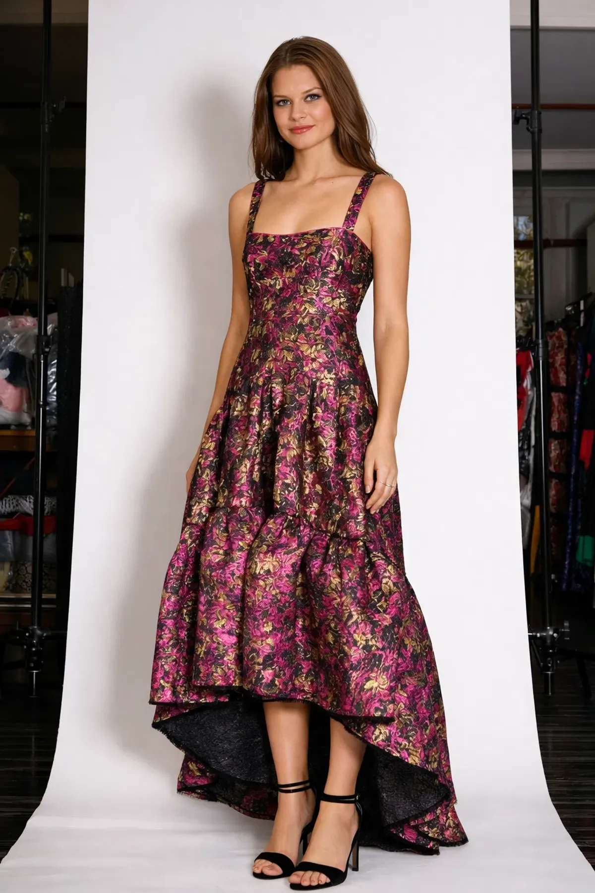 Nicola Finetti Formal Maxi Dress – Size 6 - Image 1