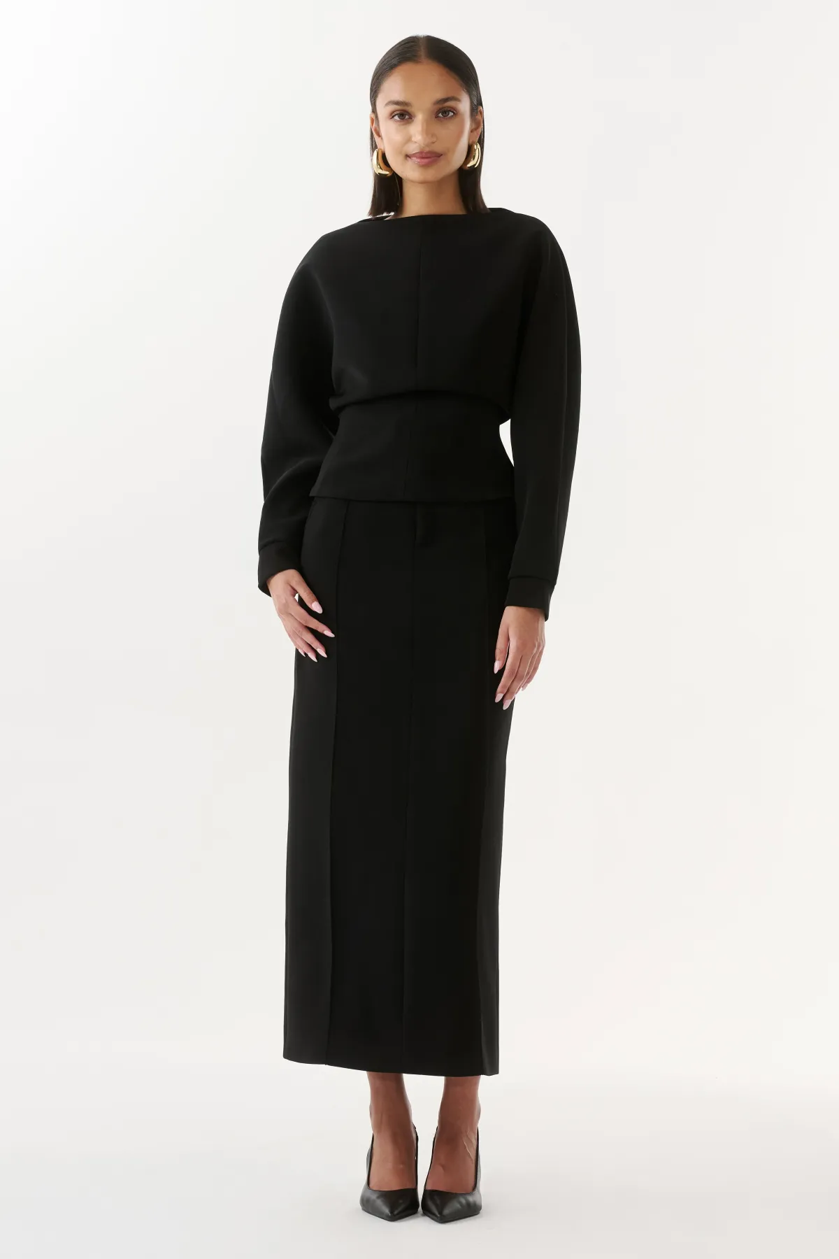 TONGÉRA Ashton Black Pencil Skirt Size 12 - Image 2