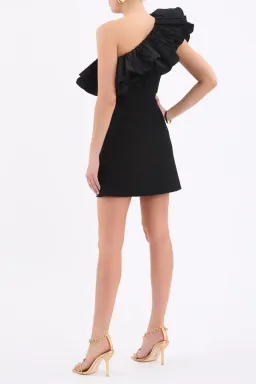 Rebecca Vallance - Eva One Shoulder Mini Dress for rent on The Volte - image 3