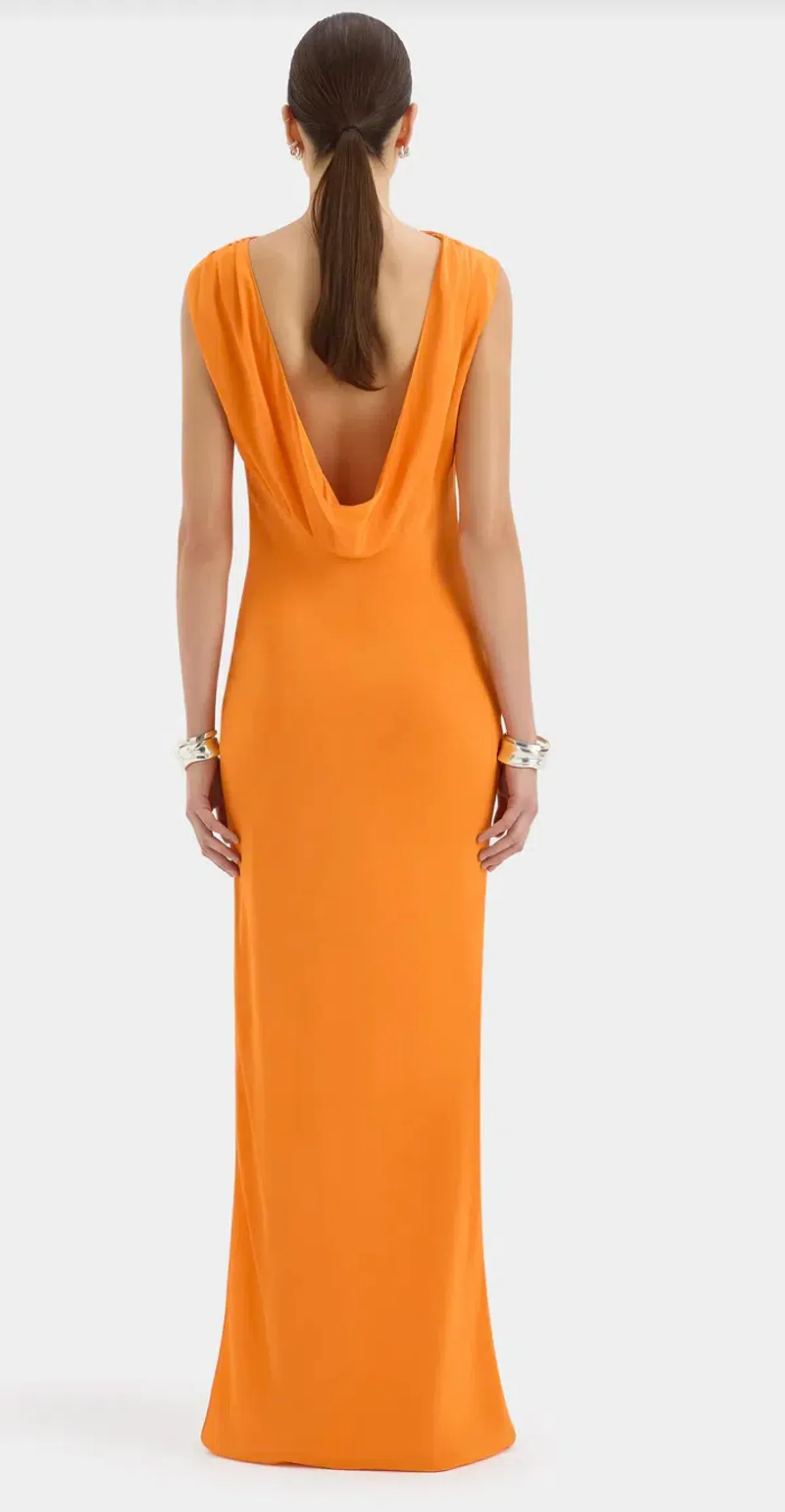 SIR The Label Isla Cowl Back Gown size S - Image 3