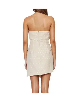 Bec & Bridge So Frenchy Mini Dress Beige Size 12 for rent on The Volte - image 3