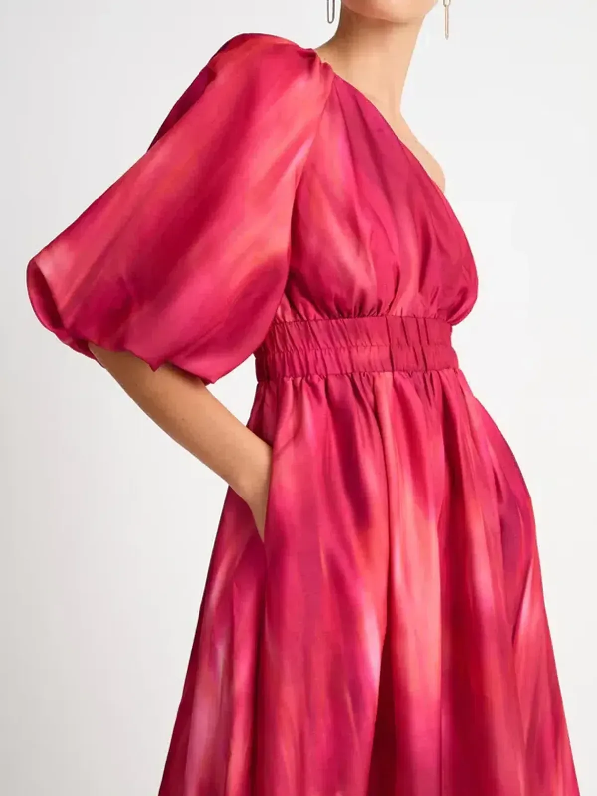 Sheike Vivianne Maxi Dress Gown In Pink | Size AU 12 - Image 2