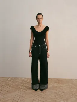 Sir the label - MARCELLINE FRINGE BODYSUIT for rent on The Volte - image 3