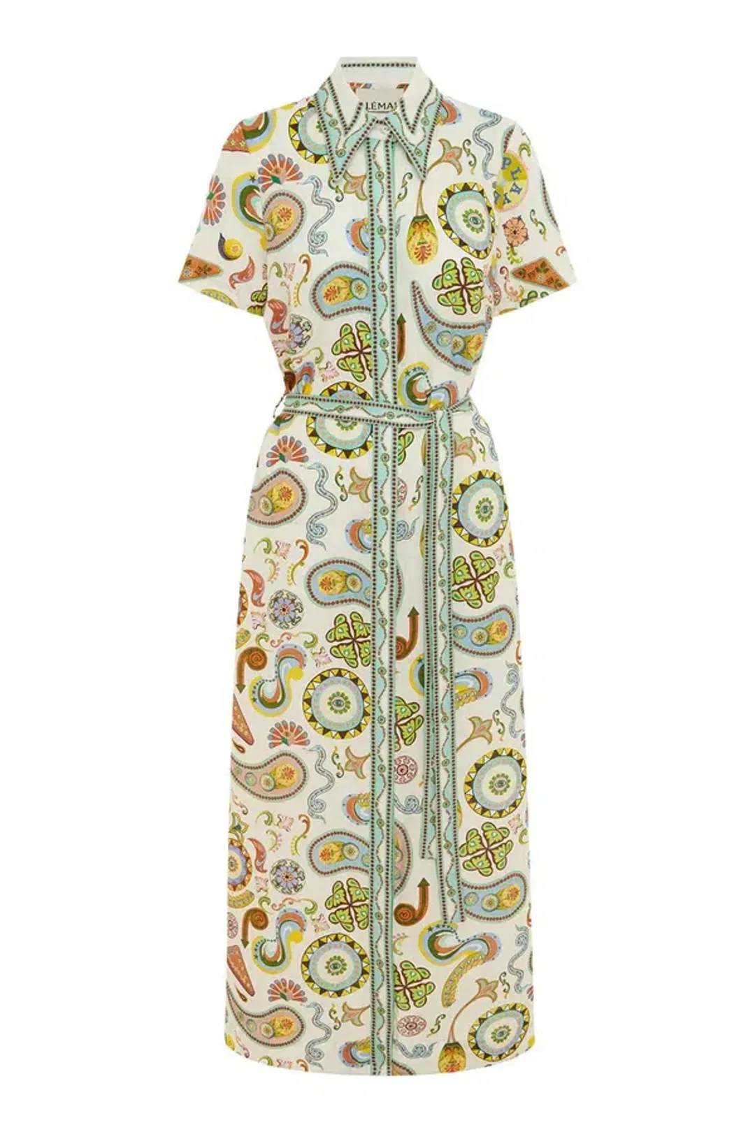 Alemais - Arcade Shirtdress for rent on The Volte - main image