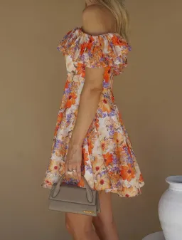 Talulah - Florence Mini Dress - Floral for rent on The Volte - image 4