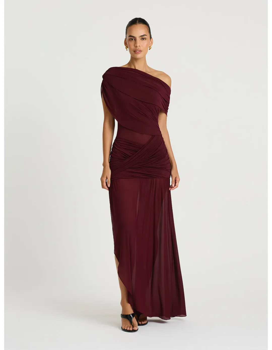 BENNI OTTO MAXI plum size 8 for rent on The Volte - main image