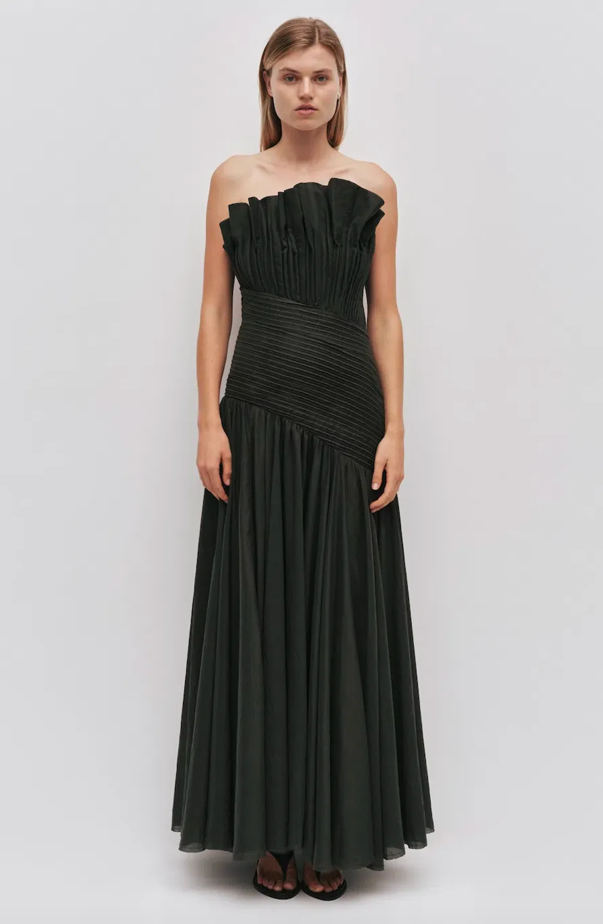 AQUILINE GOWN | HUNTER GREEN - SIZE 8 - Image 2