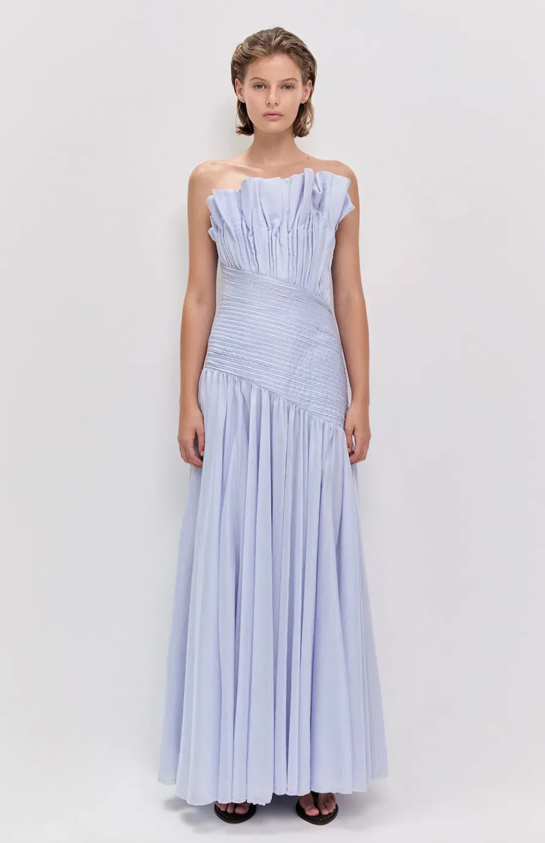 AQUILINE GOWN | FRENCH BLUE - SIZE 8 for rent on The Volte - main image