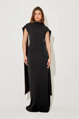 Odd Muse Drape Maxi Dress size 8 for rent on The Volte - image 1