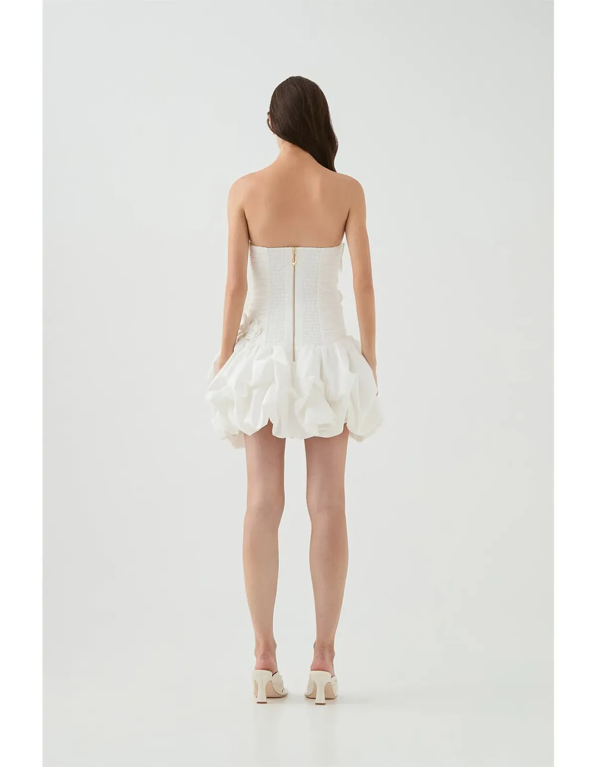 Aje Splendour Mini Dress Cream Size 16 - Image 6