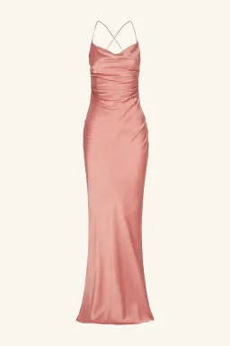 Shona Joy La Lune Lace Back Maxi Dress for rent on The Volte - image 5