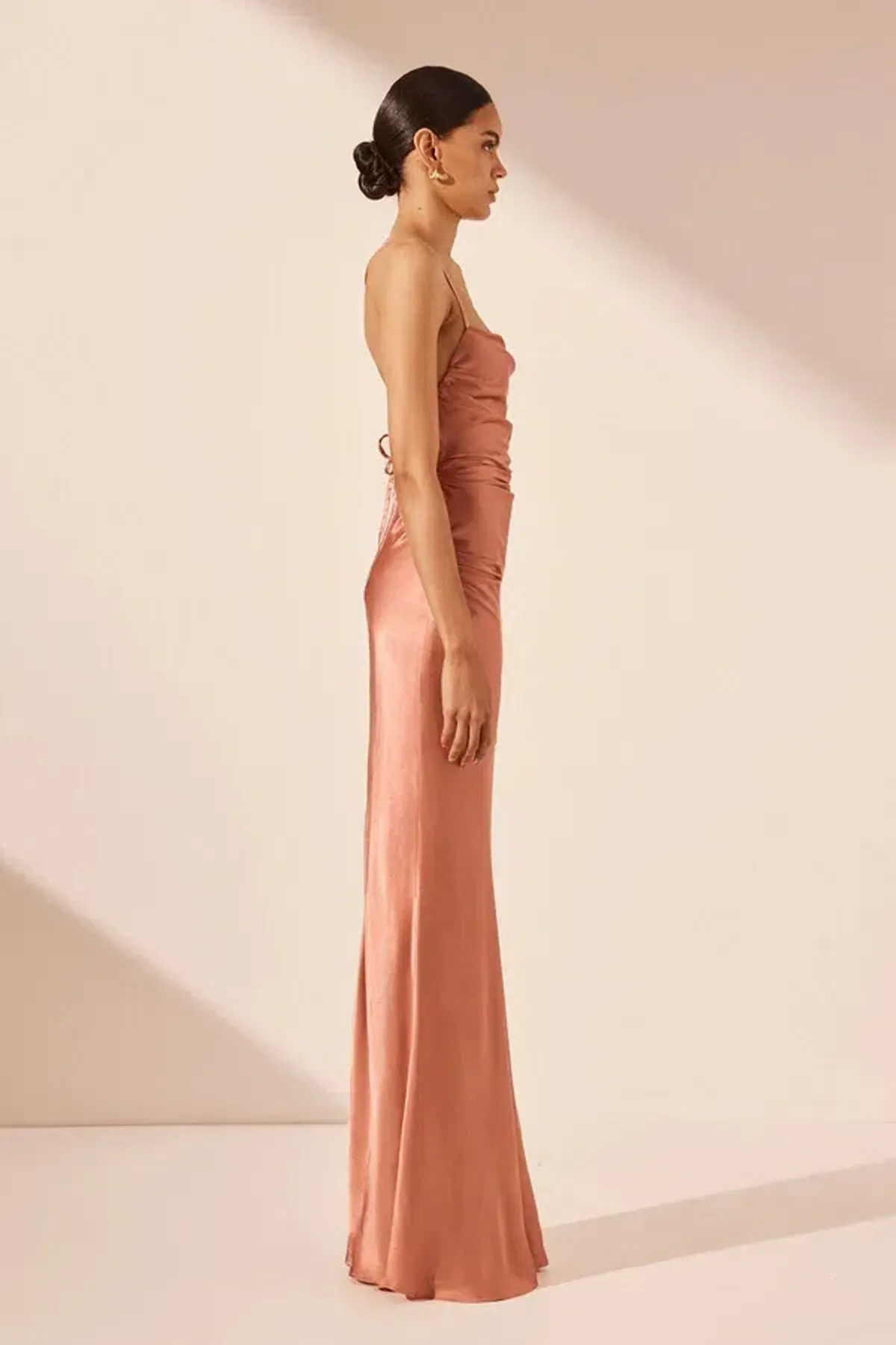 Shona Joy La Lune Lace Back Maxi Dress - Image 3