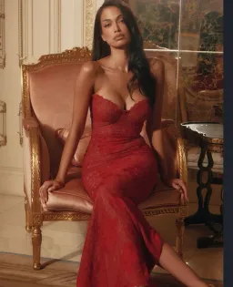 House of CB lucienne maxi dress 8 for rent on The Volte - image 1