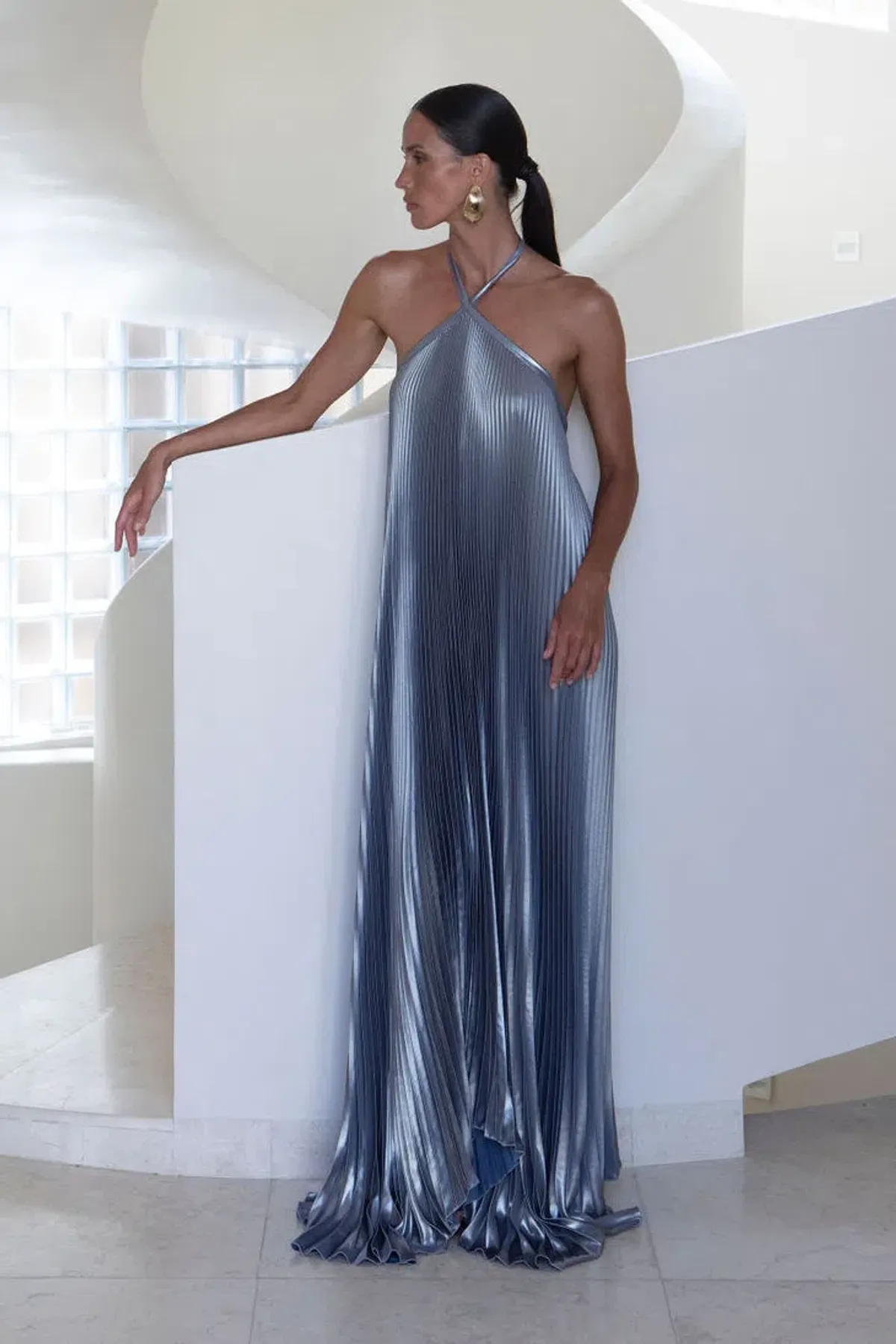 Lidee Deese Gown Size 12 Liquid Shimme - Image 2