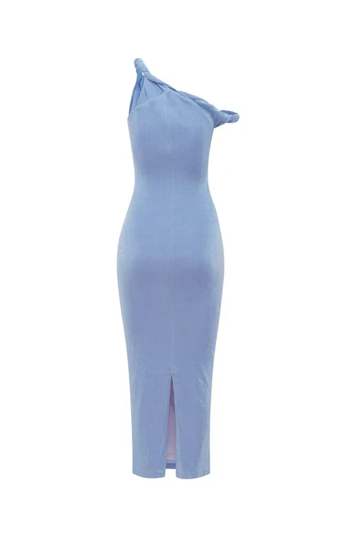 Johansen - The Long Poppy Dress - Blue - Image 2