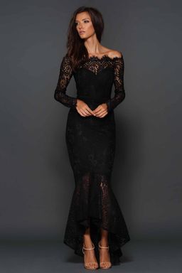 Elle Zeitoune Marchesa Black Size 8 for rent on The Volte - image 1