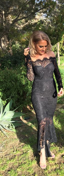 Elle Zeitoune Marchesa Black Size 8 for rent on The Volte - image 3