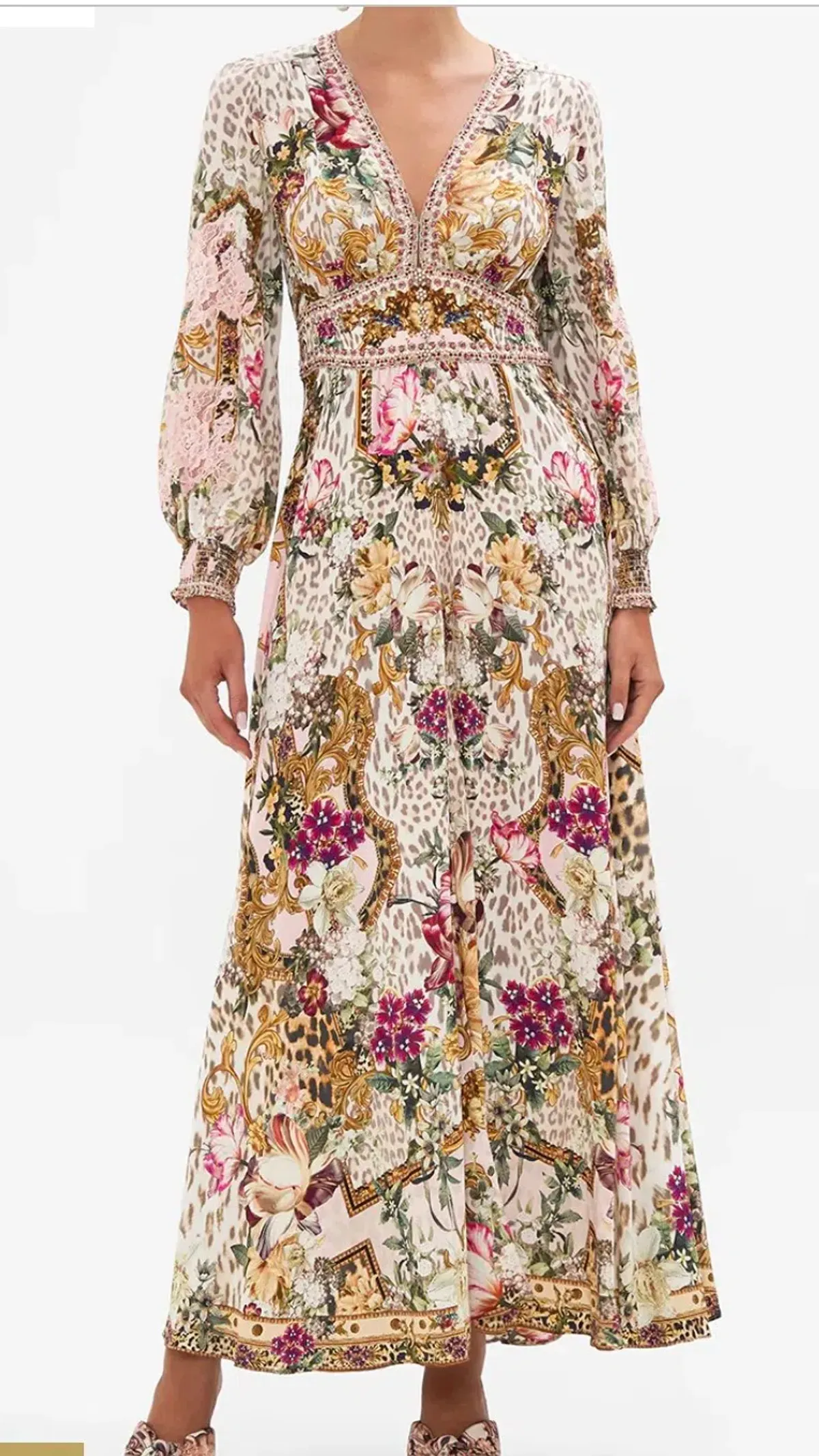 Camilla bambino bliss button dress with shaped waistband 3XL - Image 1