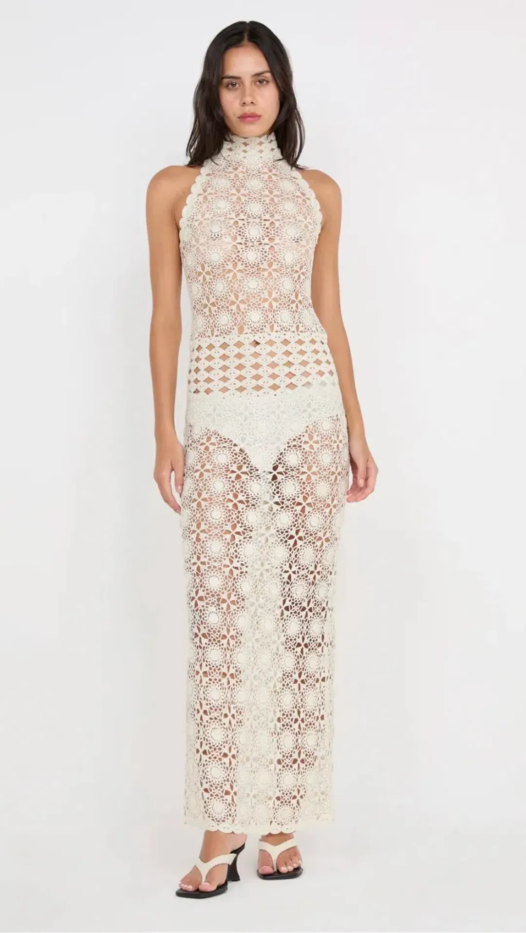Ania Halter Maxi Dress for rent on The Volte - main image