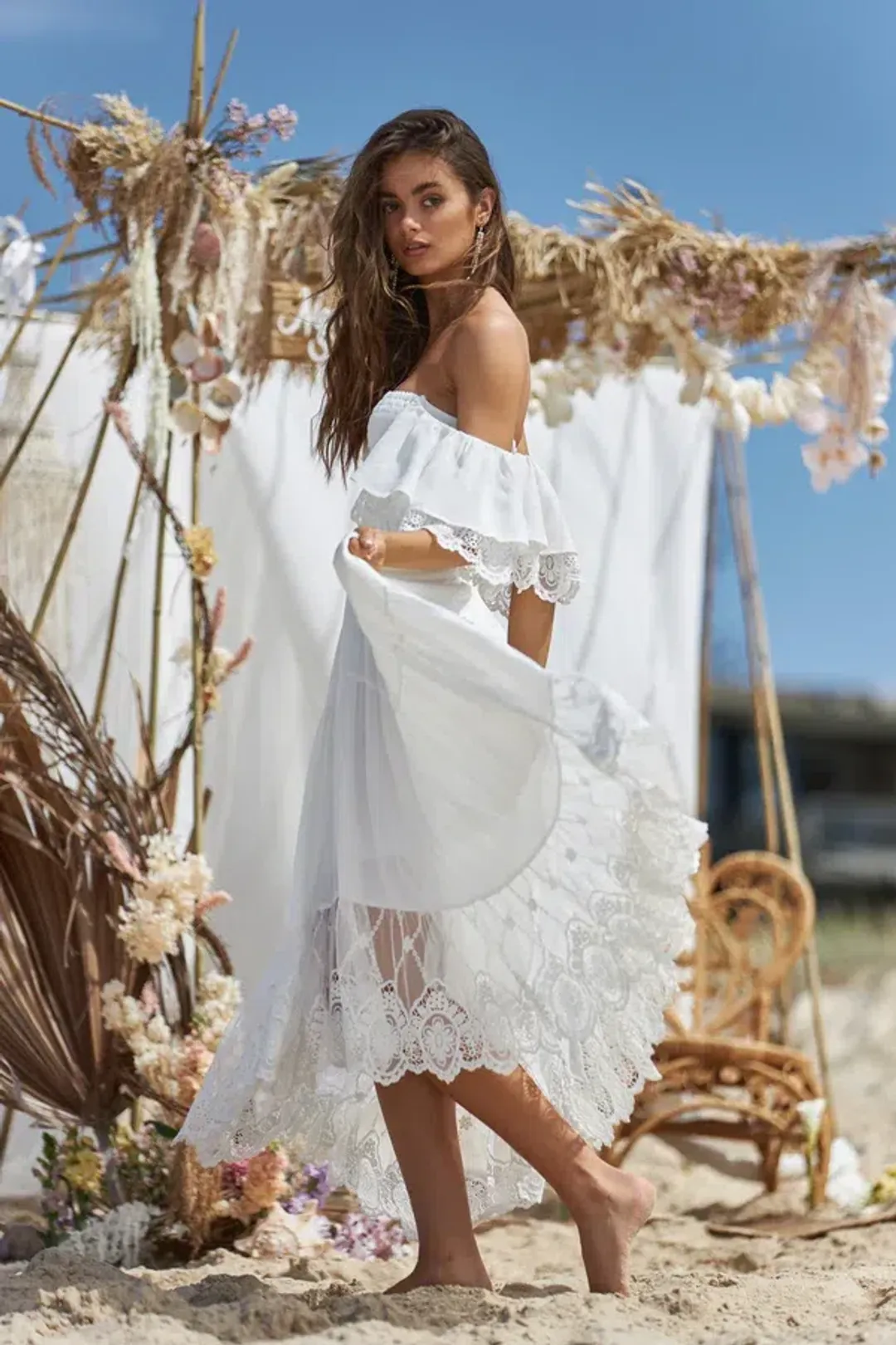 Coven and Co - FOLKLORE GOWN Size L Fits 14-18 for rent on The Volte - main image