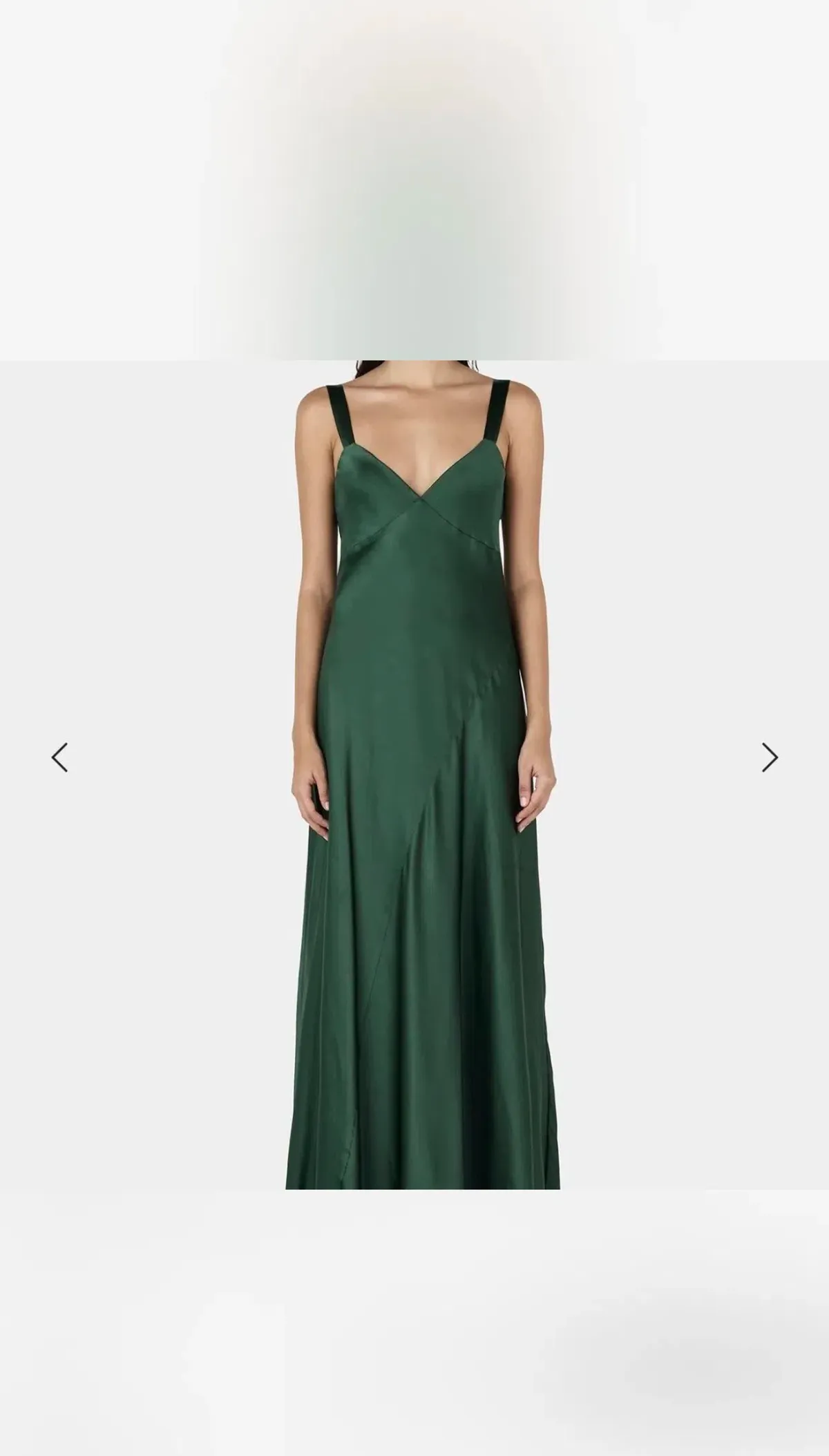 Hansen and Gretel Sadie dress pine green size small - Image 1