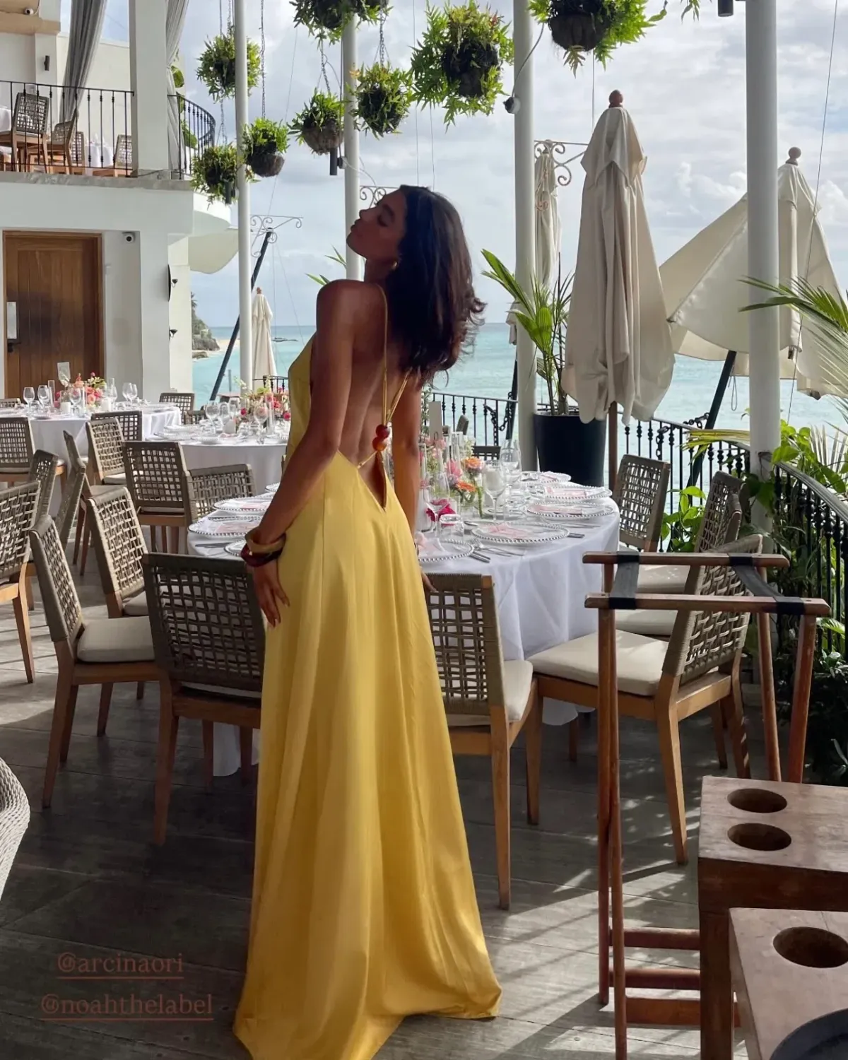 ARCINA ORI SOLEIL DRESS YELLOW SIZE 10 (M) - Image 5