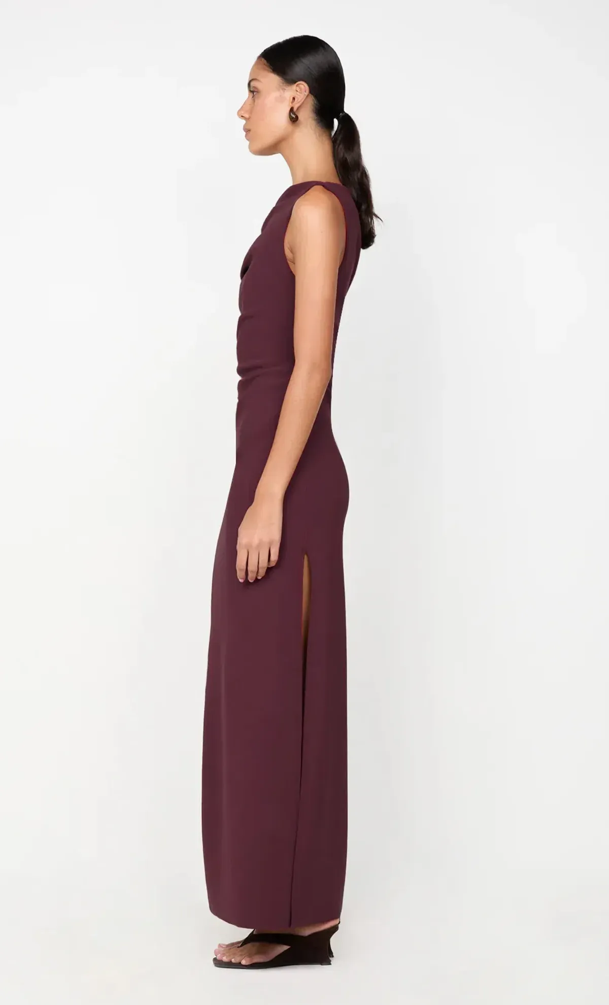 BEC & BRIDGE LEORA MAXI PLUM SIZE 14 - Image 4