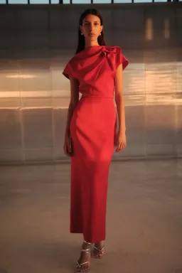 MANNING CARTELL GRAND ILLUSION MAXI RED SIZE 14 for rent on The Volte - image 1