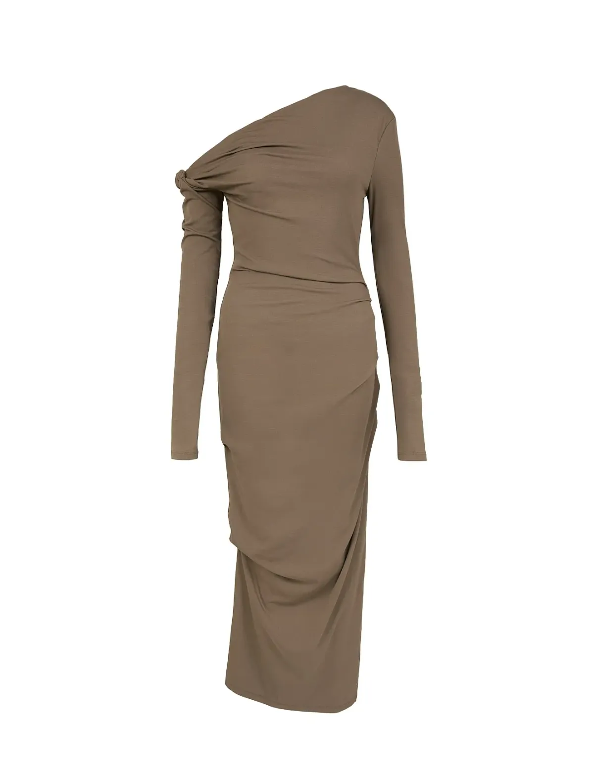 Paris Georgia Manahou Dress Brown Size 6 - Image 3