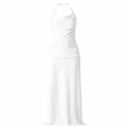 Bye Bambi Whynter Asymmetrical Maxi White for rent on The Volte - image 2