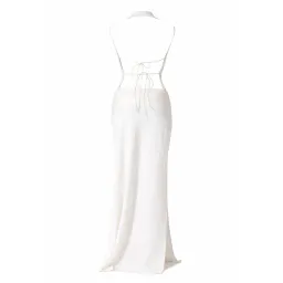 Bye Bambi Whynter Asymmetrical Maxi White for rent on The Volte - image 3