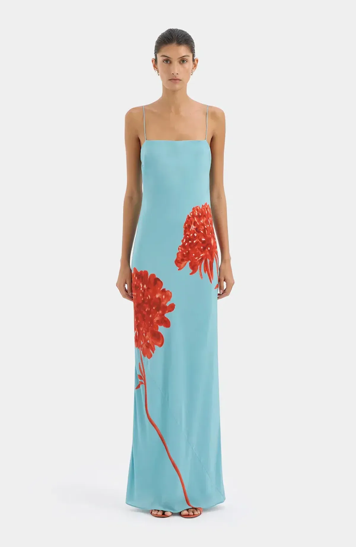 AMELIE SLIP DRESS | FLORE - SIZE 8 - Image 1