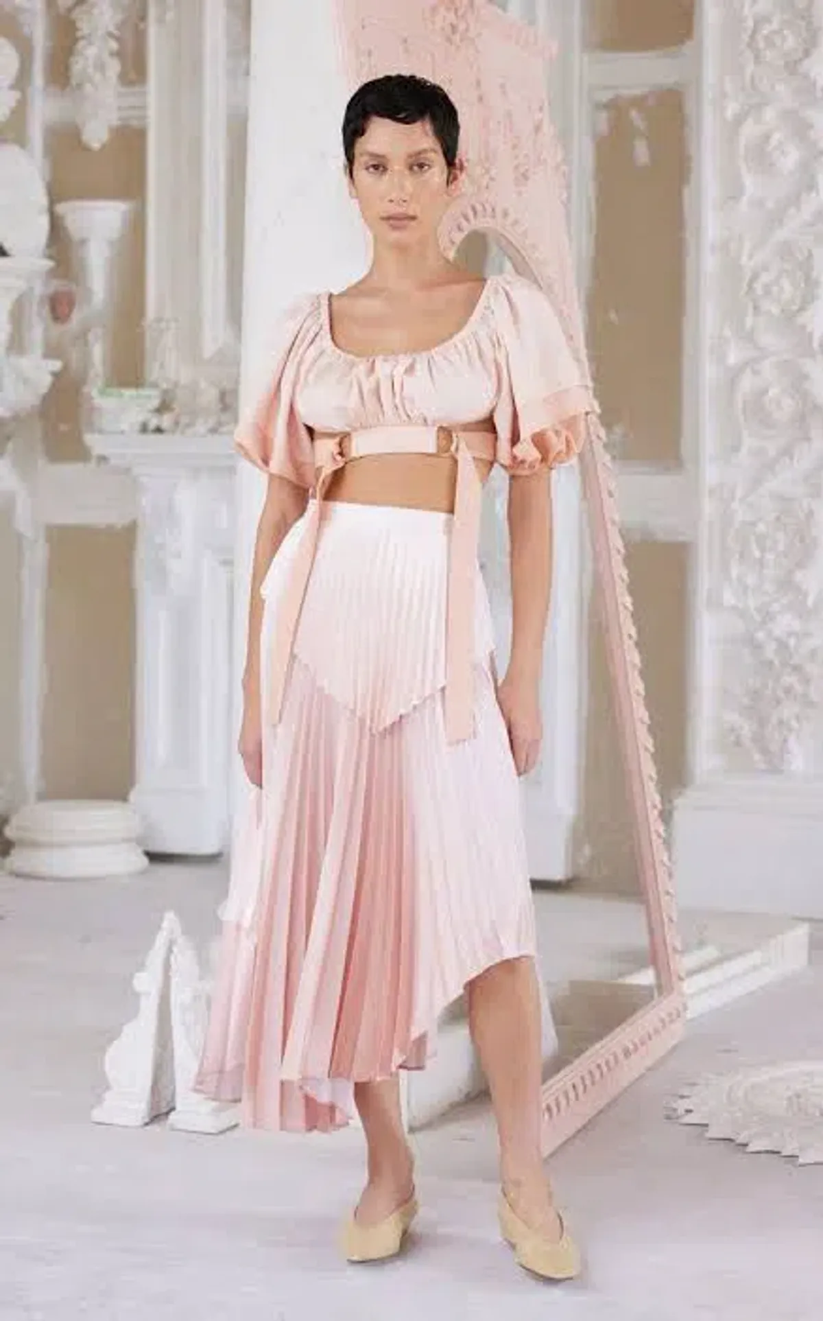 Acler Barnard Top Pink - Image 1