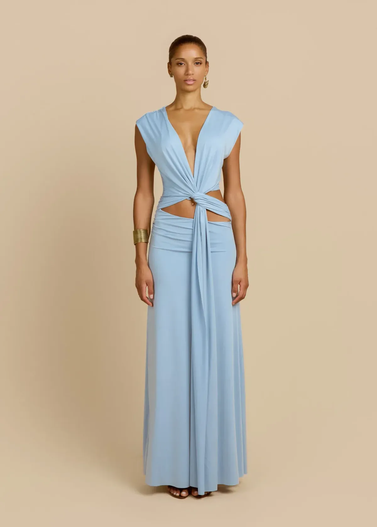 Arcina Ori Jade Dress Blue XS - Image 2