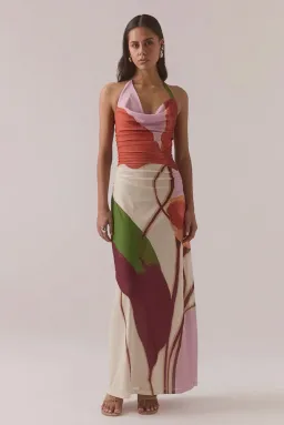 SOVERE- KALEA DRESS – BOTANIC- SIZE 8 for rent on The Volte - image 1